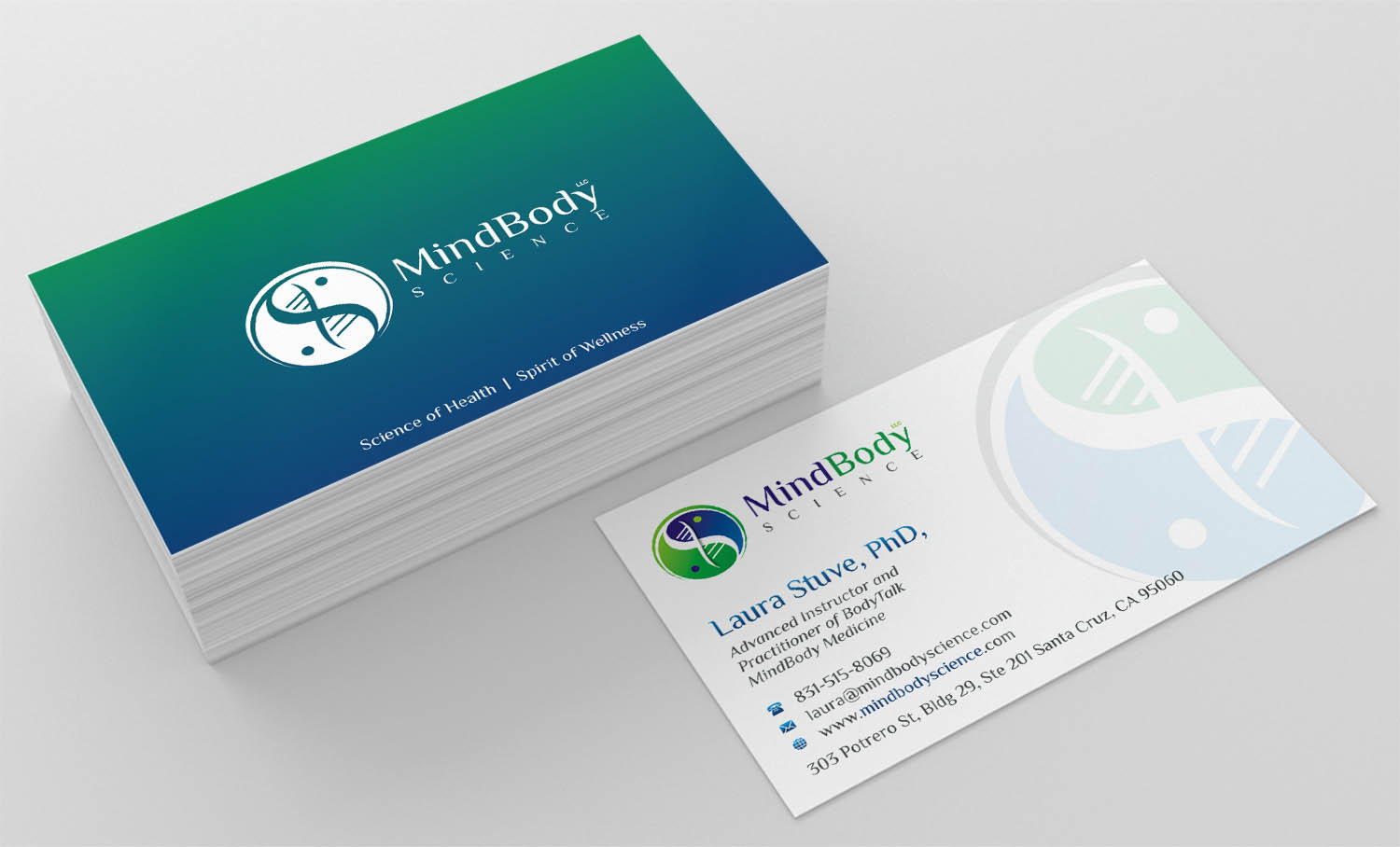 Business Card Design by INDIAN_Ashok for Dr Laura Stuve, PhD | Design #18253534