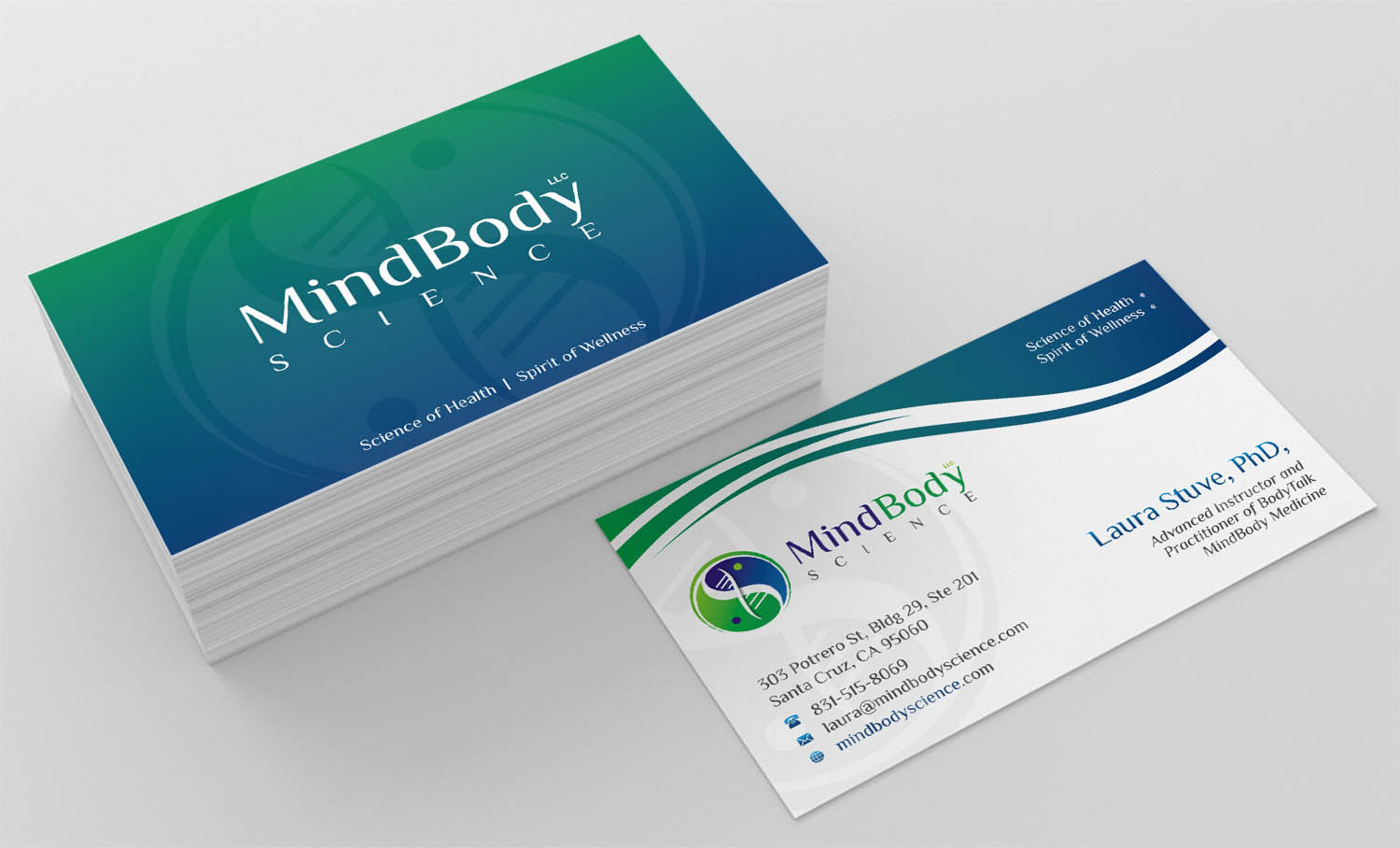 Business Card Design by INDIAN_Ashok for Dr Laura Stuve, PhD | Design #18253538