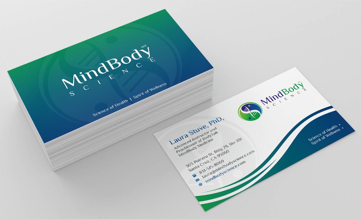 Business Card Design by INDIAN_Ashok for Dr Laura Stuve, PhD | Design #18253539