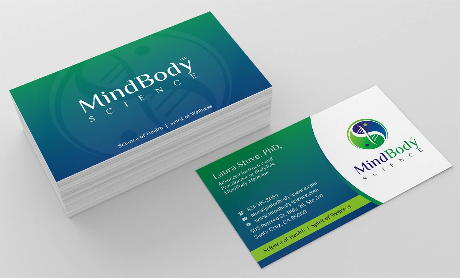 Business Card Design by INDIAN_Ashok for Dr Laura Stuve, PhD | Design #18253541