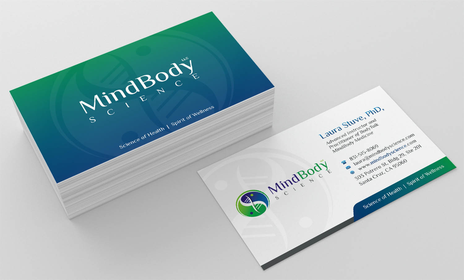 Business Card Design by INDIAN_Ashok for Dr Laura Stuve, PhD | Design #18253544