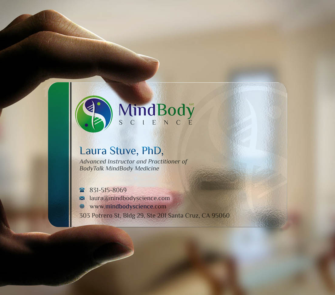 Business Card Design by INDIAN_Ashok for Dr Laura Stuve, PhD | Design #18253550