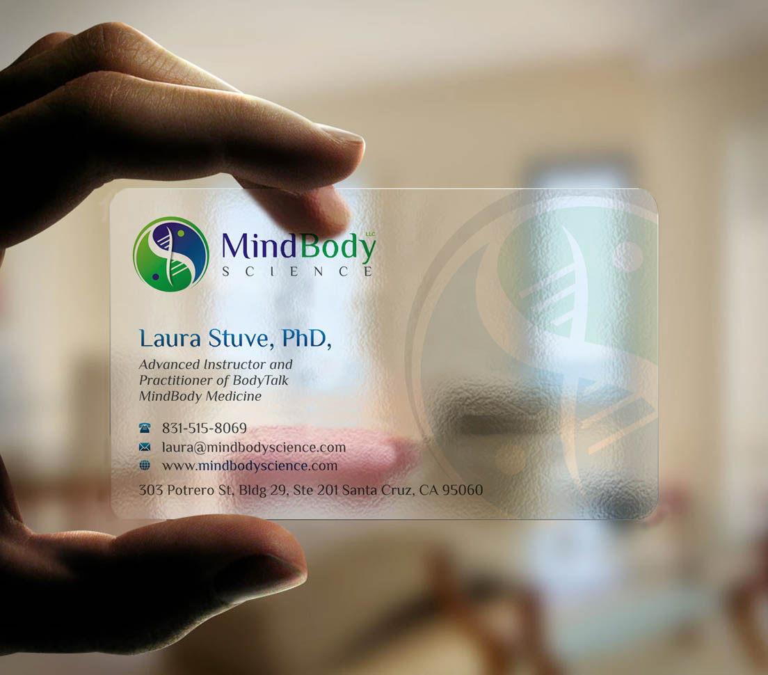 Business Card Design by INDIAN_Ashok for Dr Laura Stuve, PhD | Design #18253561