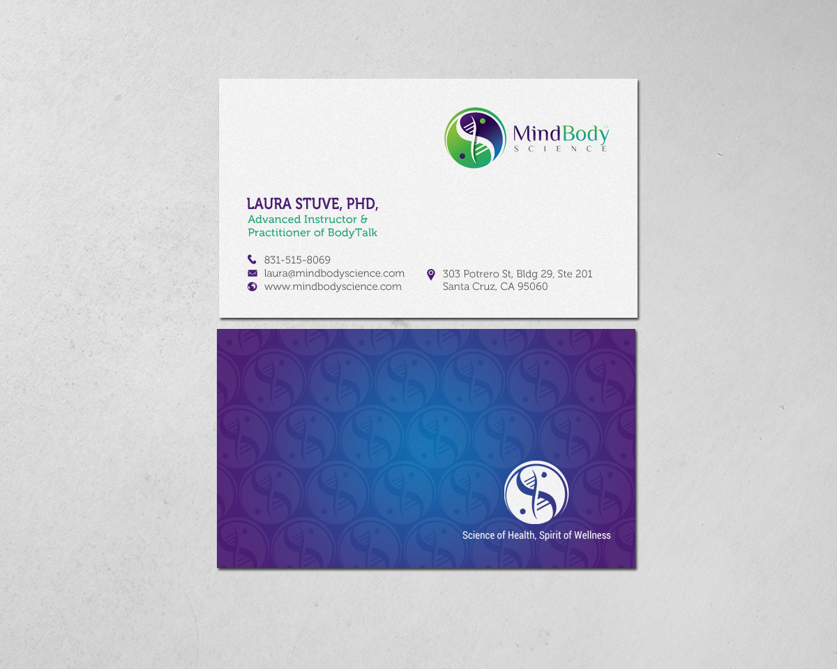 Design de Carte de Visite par chandrayaan.creative pour Dr Laura Stuve, PhD | Design #18265066