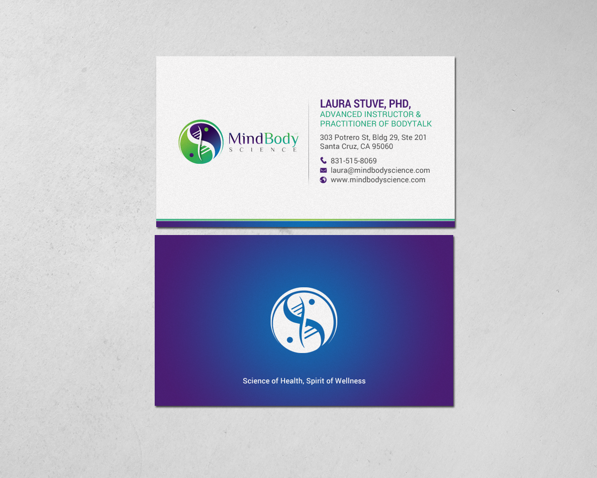 Diseño de Tarjeta de Presentación por chandrayaan.creative para Dr Laura Stuve, PhD | Diseño #18265164