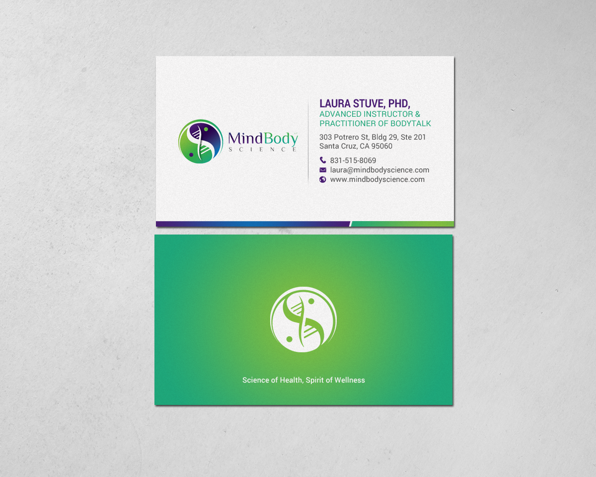 Business Card Design by chandrayaan.creative for Dr Laura Stuve, PhD | Design #18265166