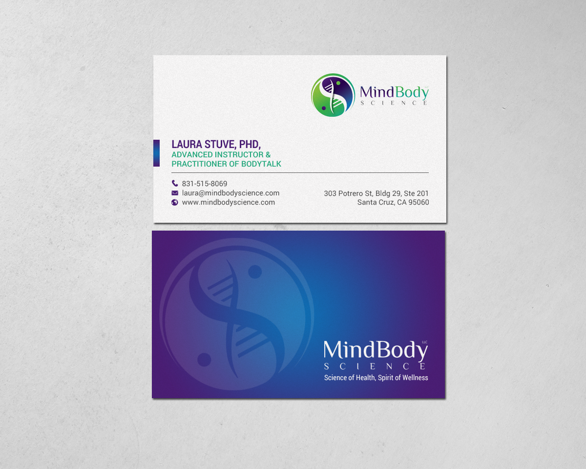Business Card Design by chandrayaan.creative for Dr Laura Stuve, PhD | Design #18265167