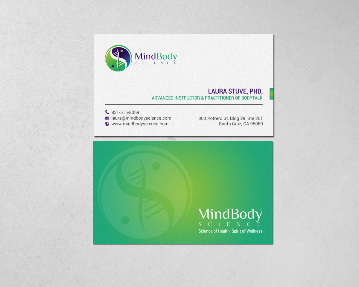 Business Card Design by chandrayaan.creative for Dr Laura Stuve, PhD | Design #18265169