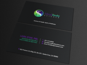 Business Card Design by chandrayaan.creative for Dr Laura Stuve, PhD | Design: #18265170