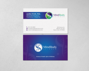 Business Card Design by chandrayaan.creative for Dr Laura Stuve, PhD | Design: #18265177