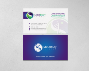 Business Card Design by chandrayaan.creative for Dr Laura Stuve, PhD | Design: #18265179