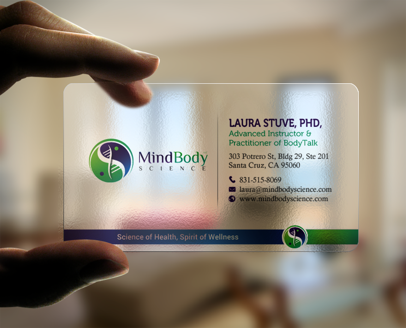 Business Card Design by chandrayaan.creative for Dr Laura Stuve, PhD | Design #18265182