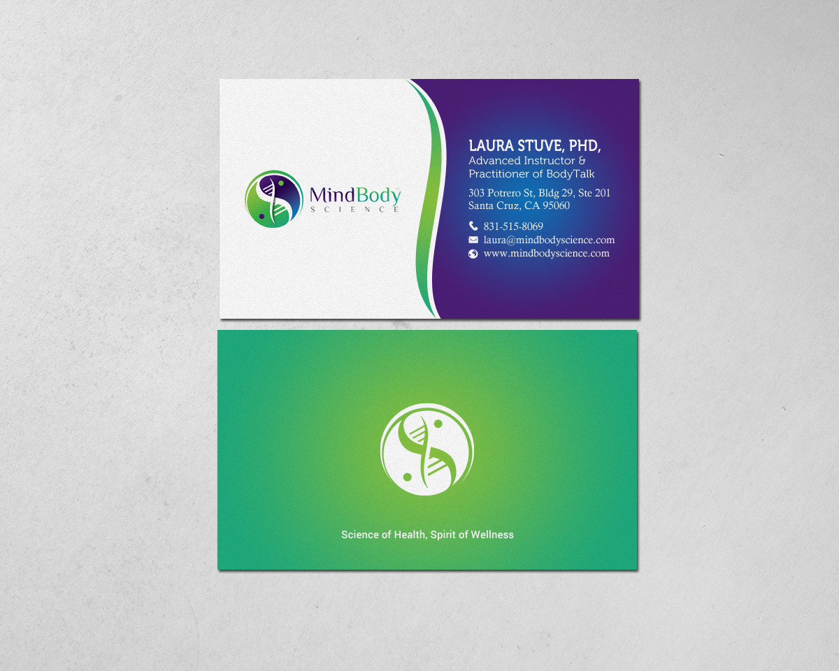 Business Card Design by chandrayaan.creative for Dr Laura Stuve, PhD | Design #18265185