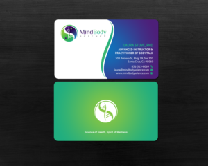 Design de Carte de Visite par chandrayaan.creative pour Dr Laura Stuve, PhD | Design : #18301083