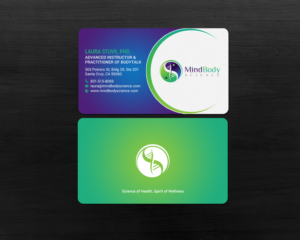 Design de Carte de Visite par chandrayaan.creative pour Dr Laura Stuve, PhD | Design : #18301084