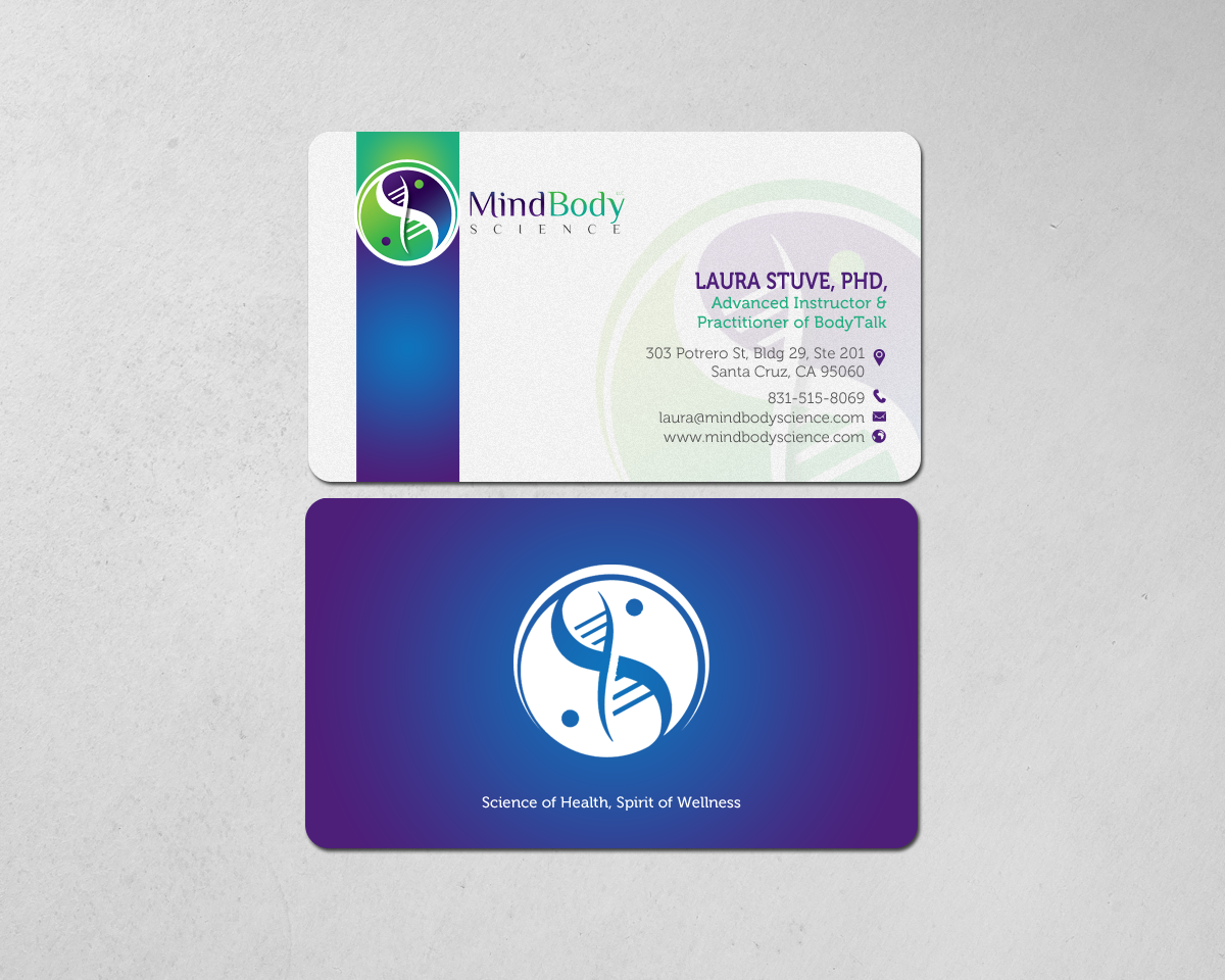 Business Card Design by chandrayaan.creative for Dr Laura Stuve, PhD | Design #18404335