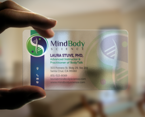 Business Card Design for MindBodyScience | Diseño de Tarjeta de Presentación por chandrayaan.creative