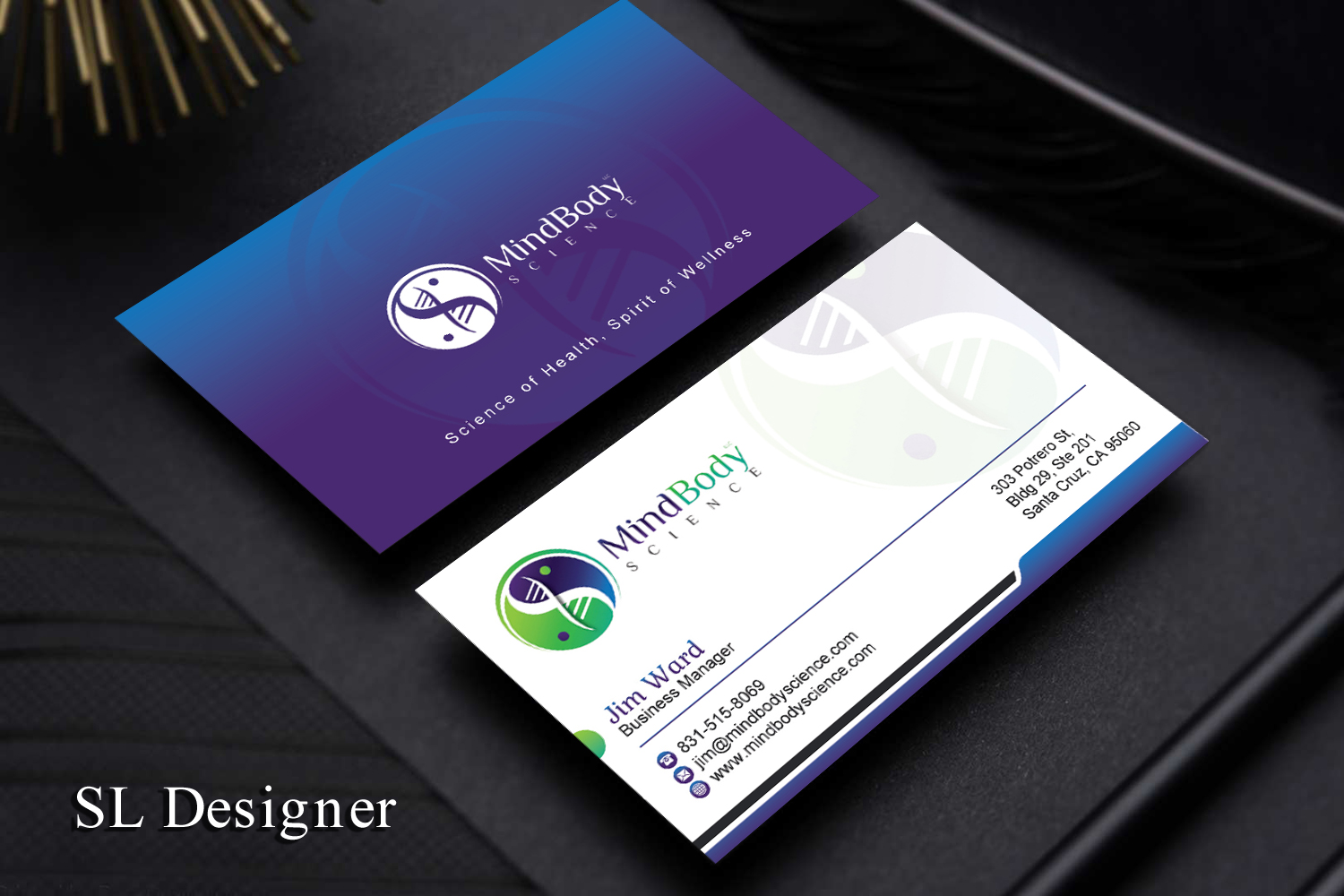 Design de Carte de Visite par SL Designer pour Dr Laura Stuve, PhD | Design #18266523
