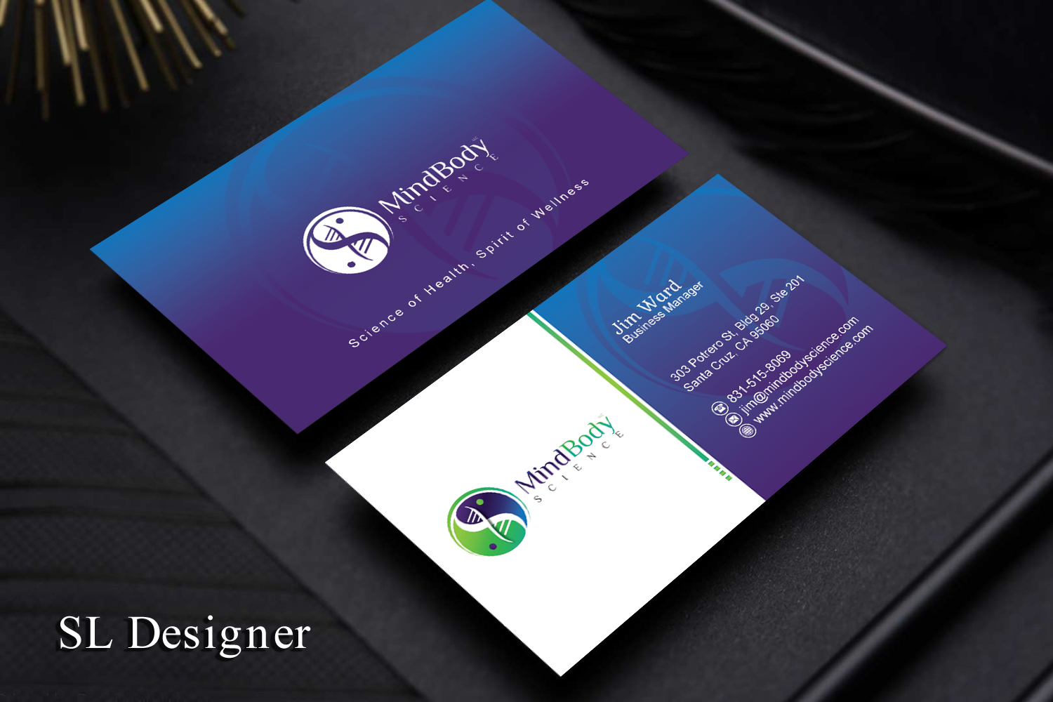 Business Card Design by SL Designer for Dr Laura Stuve, PhD | Design #18266525