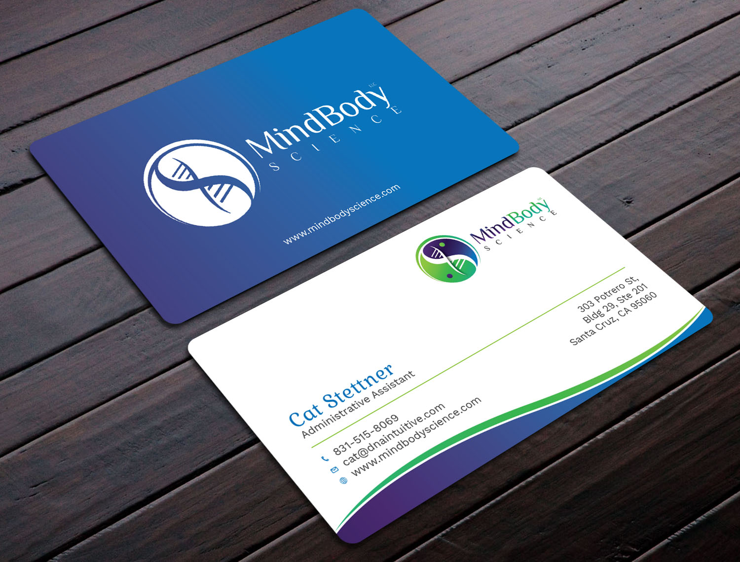 Business Card Design by Tripti Ranjan Gain for Dr Laura Stuve, PhD | Design #18251363