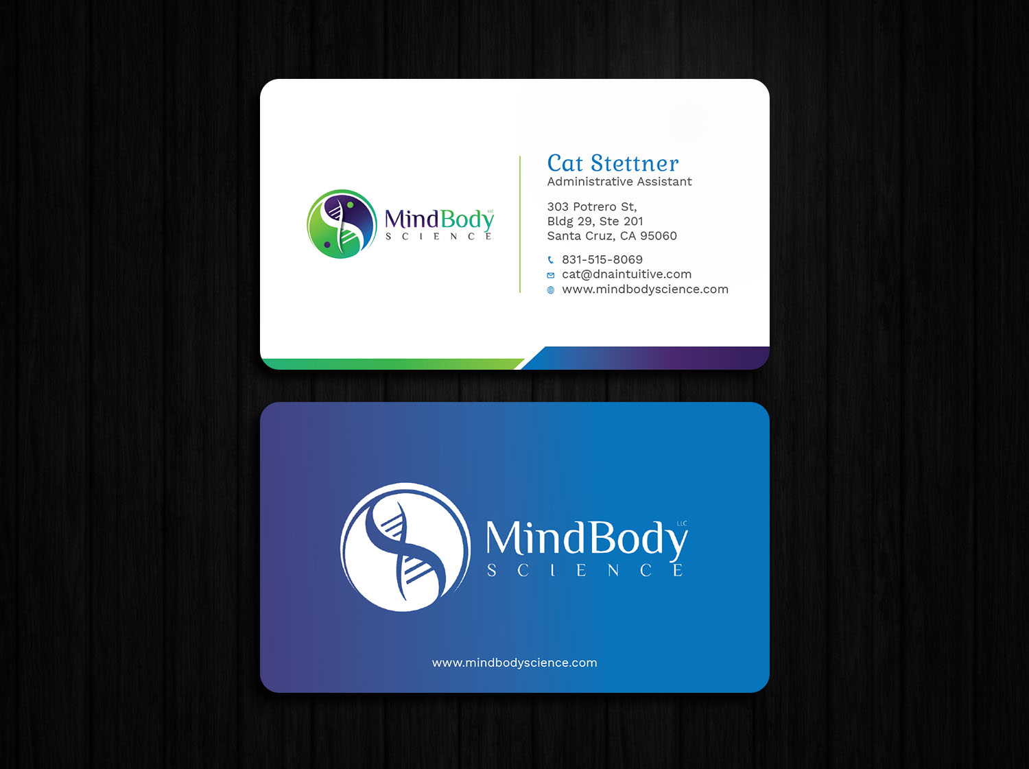 Business Card Design by Tripti Ranjan Gain for Dr Laura Stuve, PhD | Design #18251365