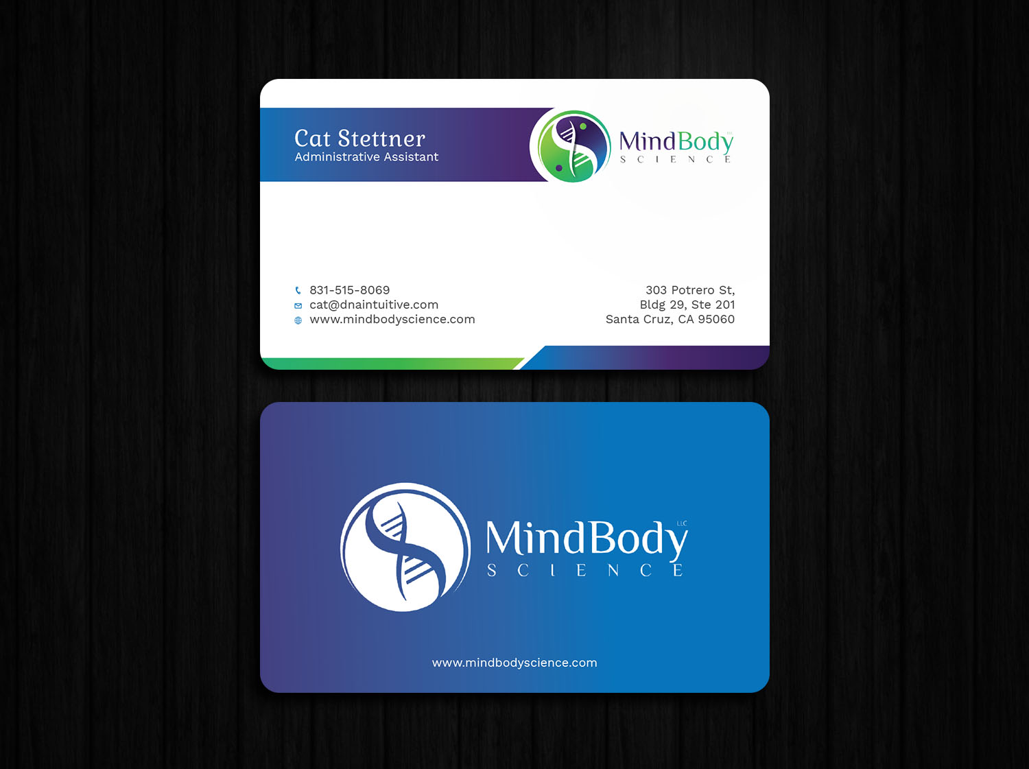 Business Card Design by Tripti Ranjan Gain for Dr Laura Stuve, PhD | Design #18251372