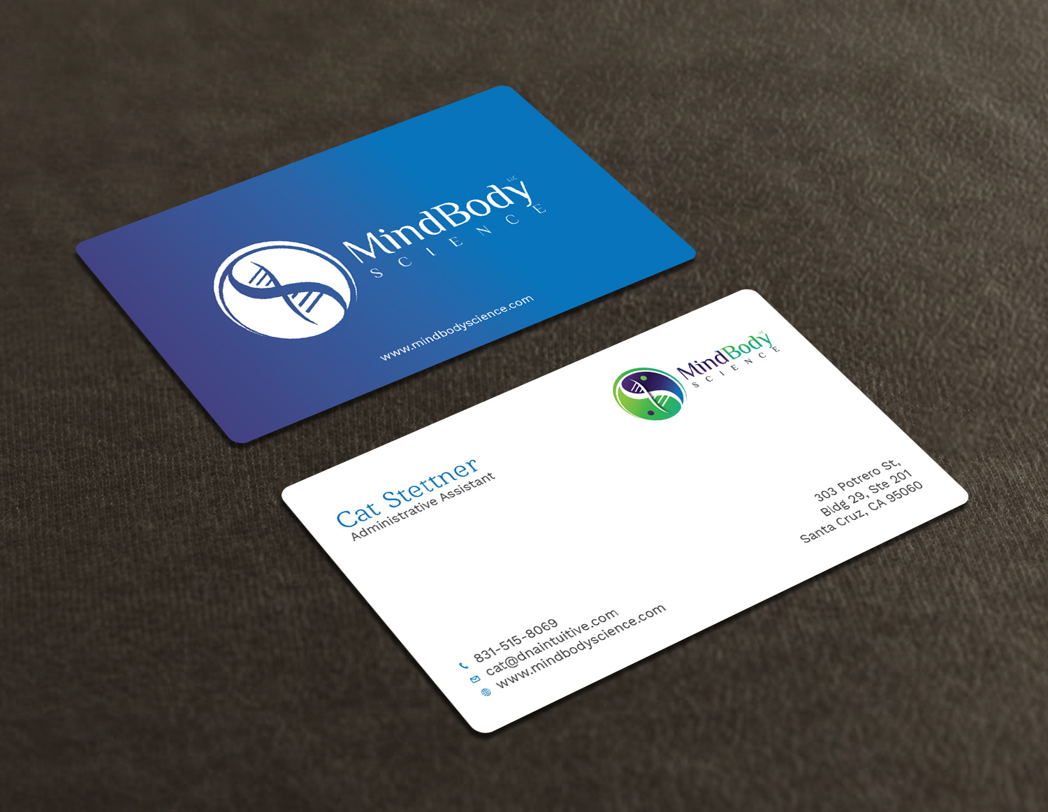 Diseño de Tarjeta de Presentación por Tripti Ranjan Gain para Dr Laura Stuve, PhD | Diseño #18251375