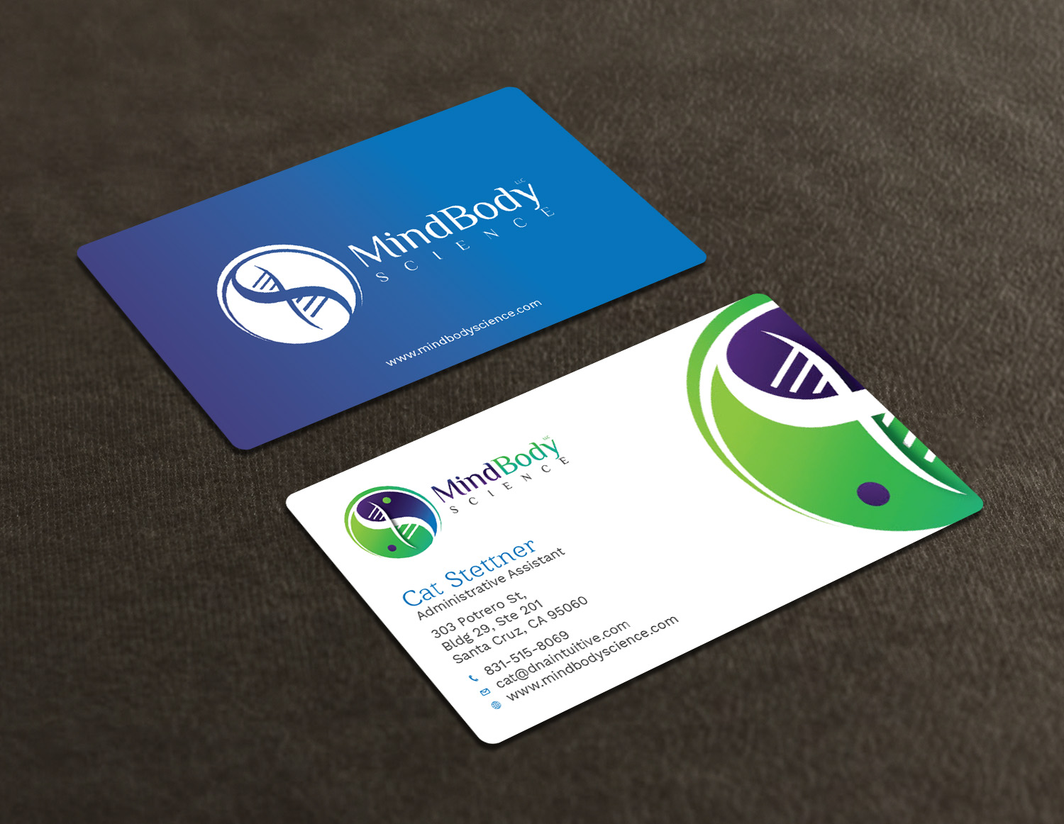 Business Card Design by Tripti Ranjan Gain for Dr Laura Stuve, PhD | Design #18251384