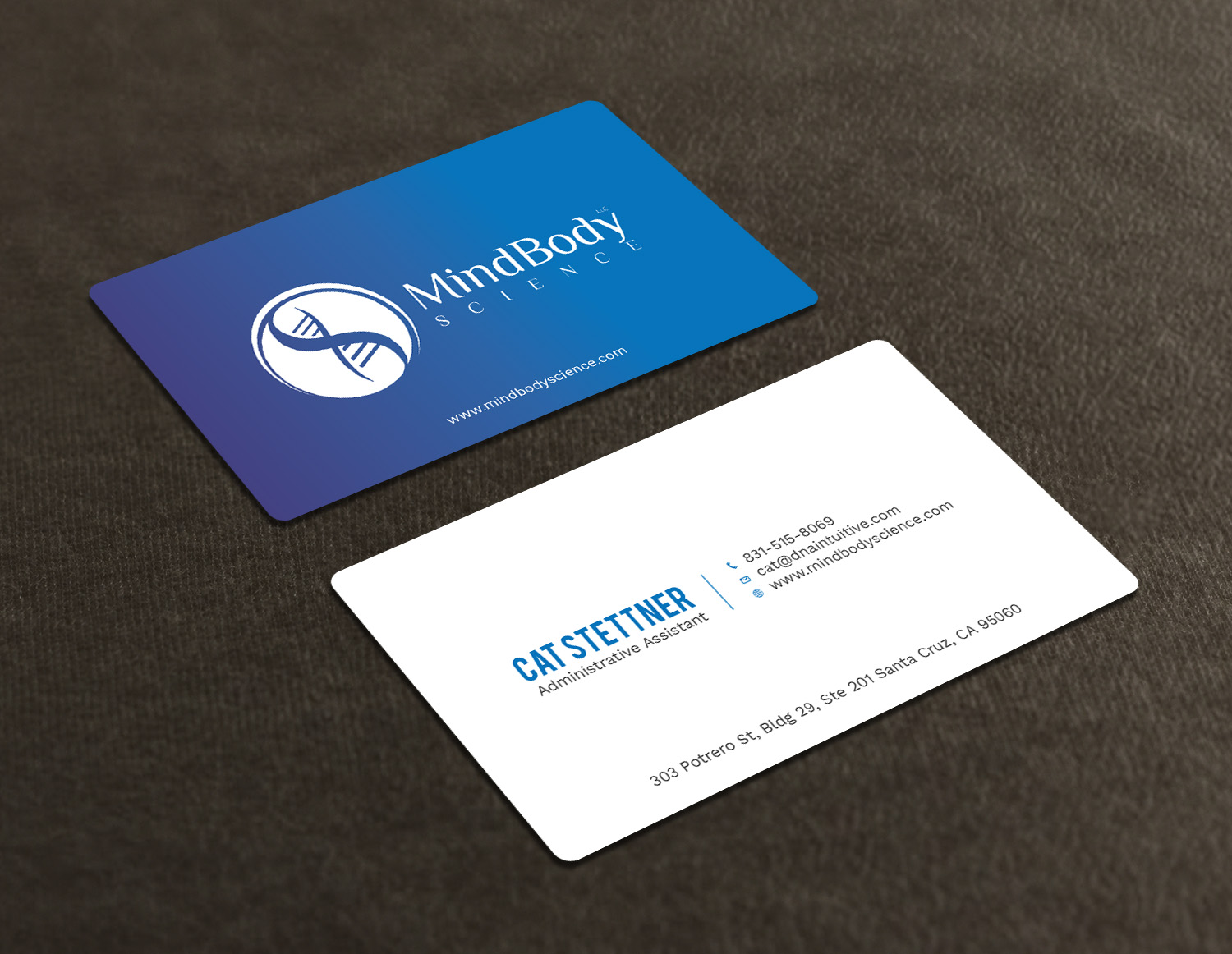 Business Card Design by Tripti Ranjan Gain for Dr Laura Stuve, PhD | Design #18251391