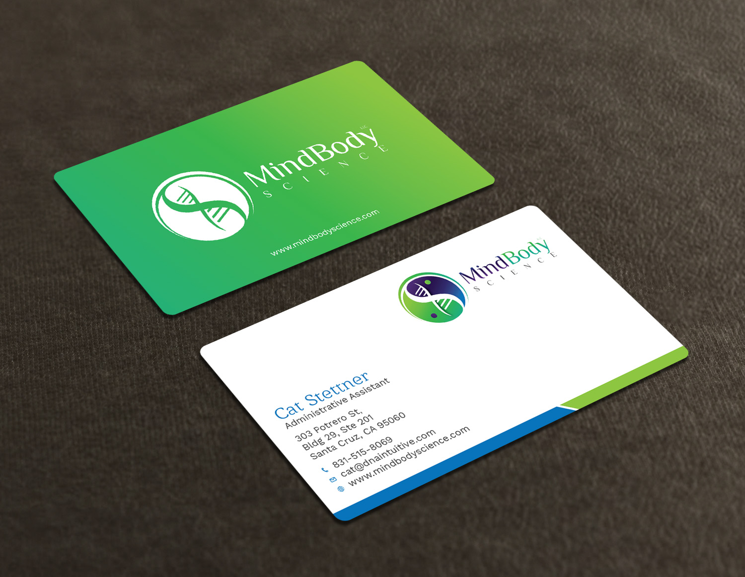 Business Card Design by Tripti Ranjan Gain for Dr Laura Stuve, PhD | Design #18251394