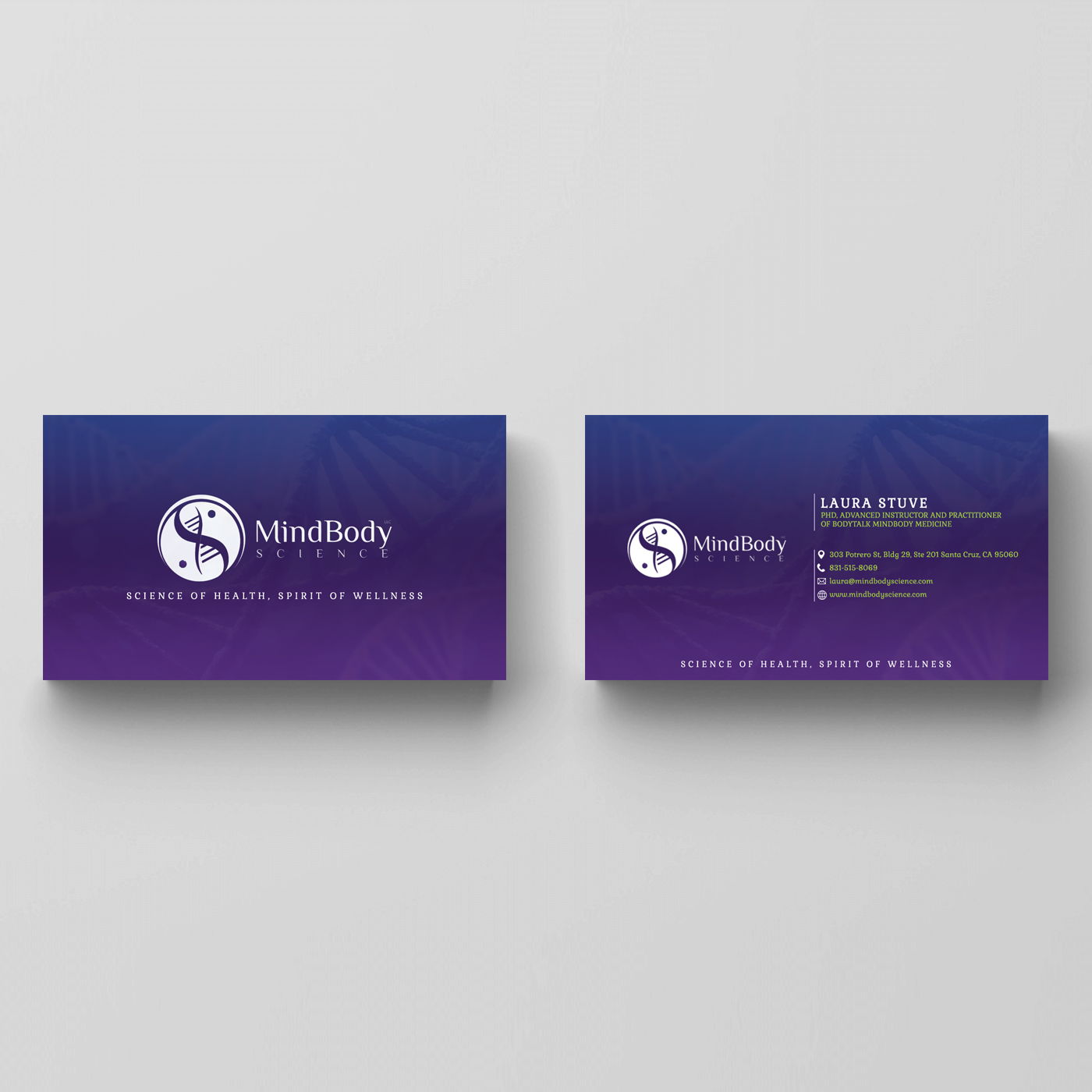 Business Card Design by Artandstuffbyshree for Dr Laura Stuve, PhD | Design #18310143