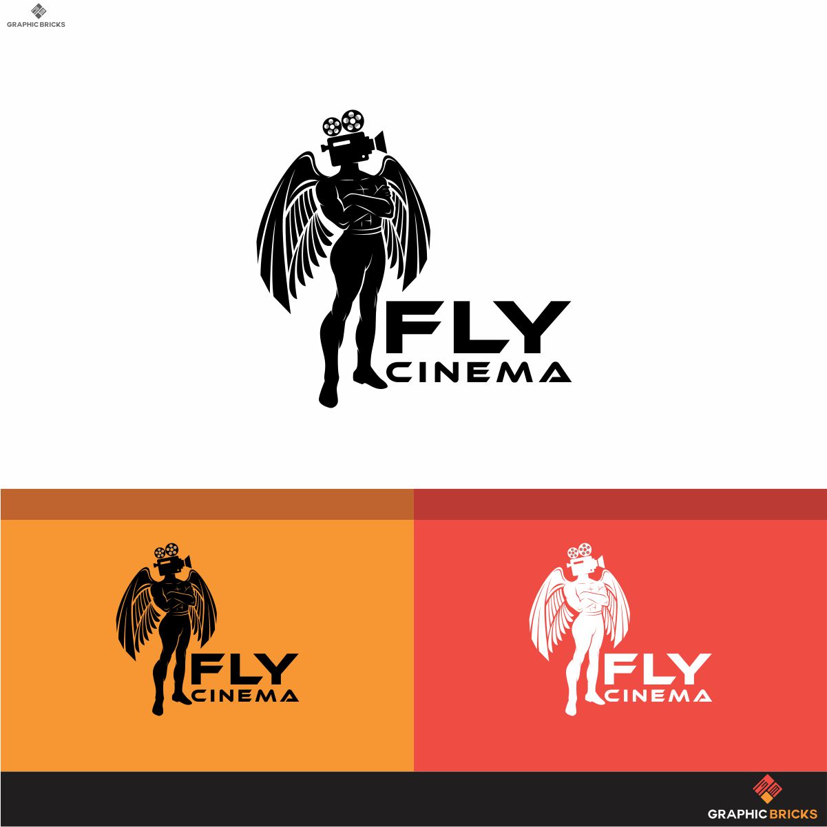 Wings Logo Design by Graphic Bricks