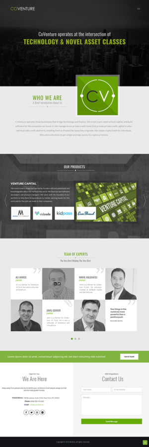 Web Design by webxvision for this project | Design #18429847