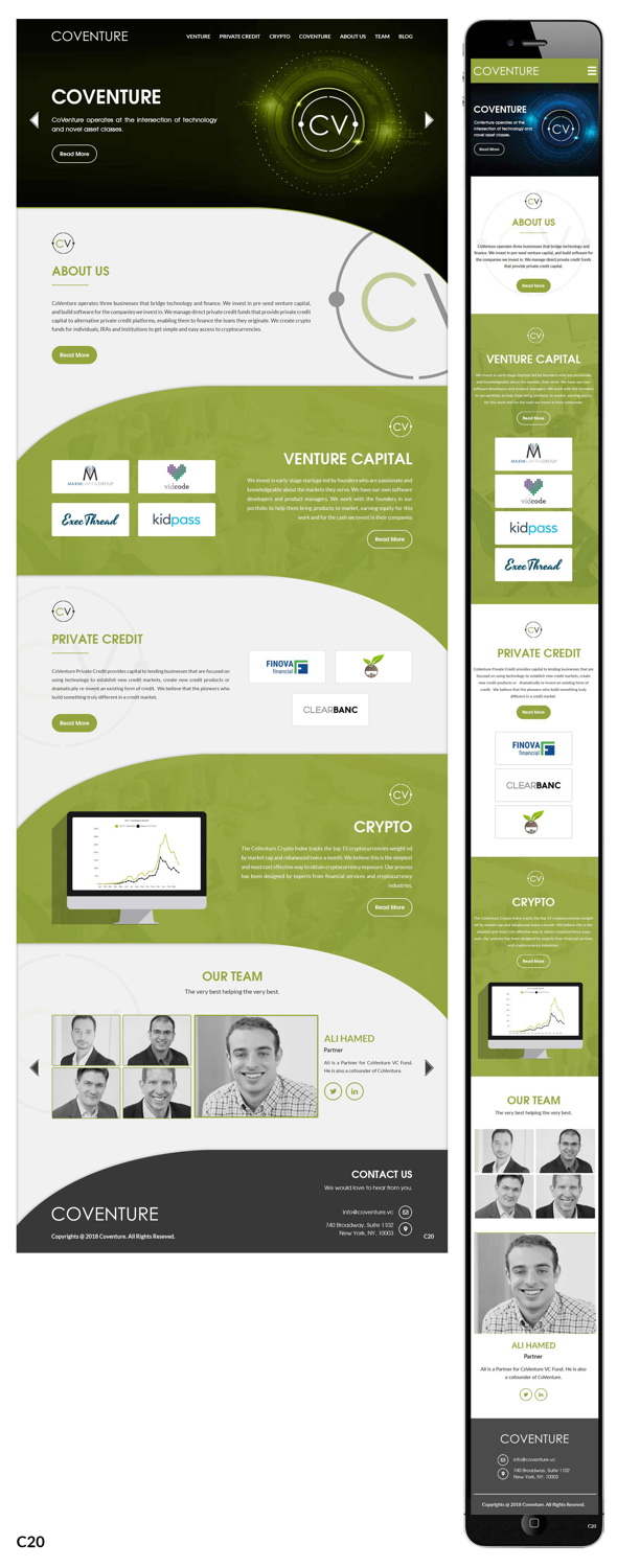 Web Design by pb for this project | Design #18393830