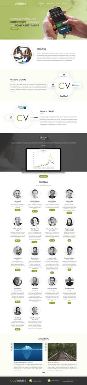 Venture Capital Firm Needs Website Redesign | Web Design by Sbss