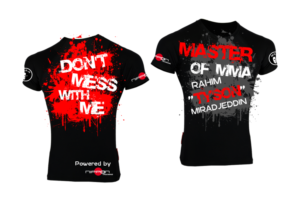 Rahim Miradjeddin Fighter Shirt | T-Shirt-Design von Amduat Design