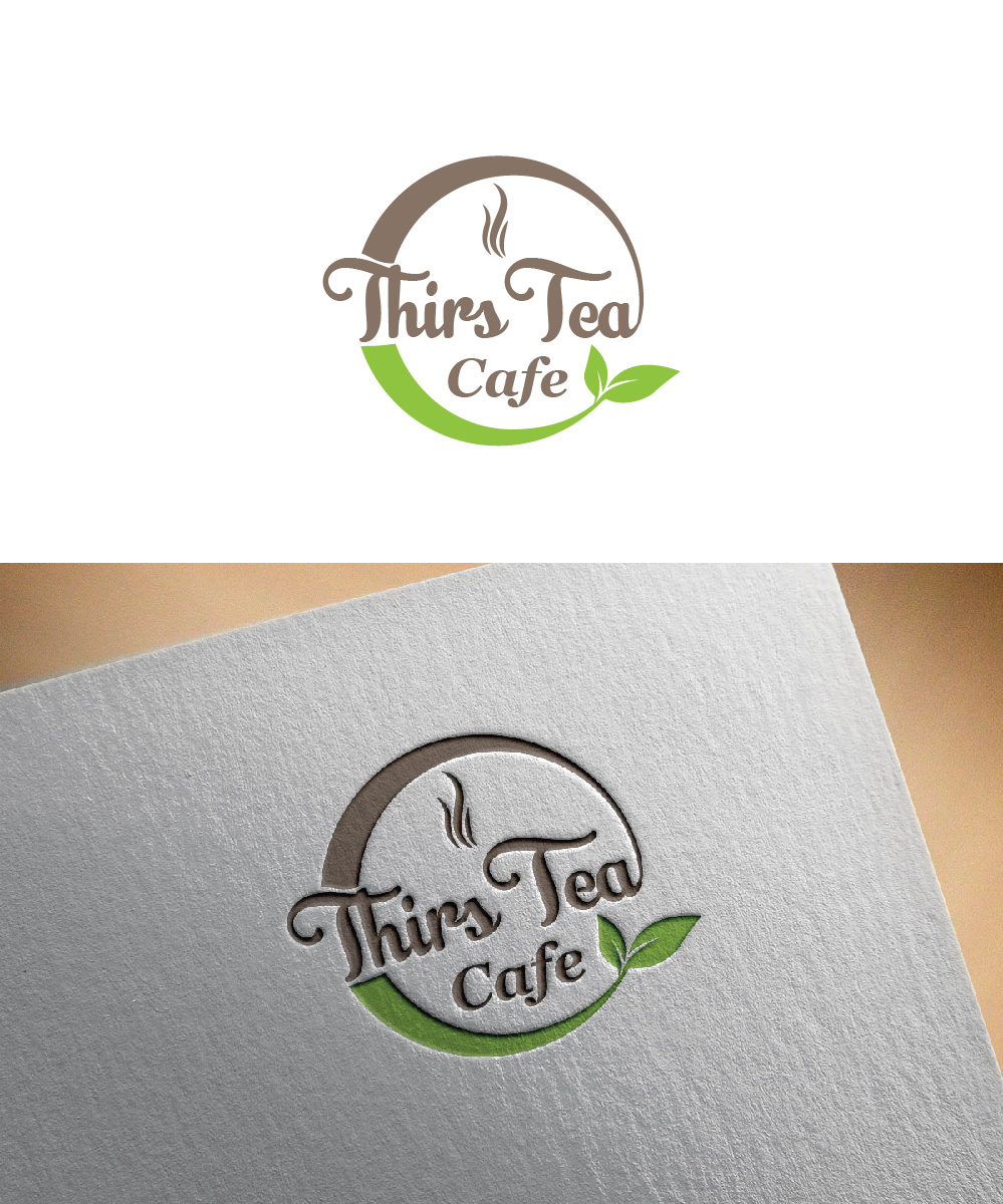 Logo Design by Isnah Logo for Thirs-Tea Corp. | Design #18250459