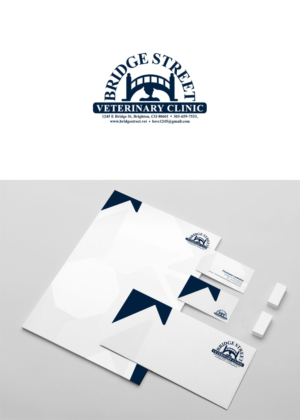 Bridge Street Veterinary Clinic,  1245 E Bridge St, Brighton, CO 80601, 303-659-7533, bridgestreet.vet, bsvc1245@gmail.com | Logo Design by PsyPen