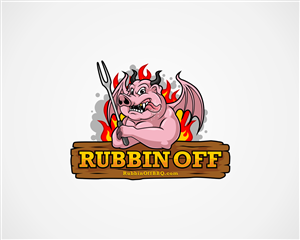 Brand Name is Rubbin Off | Logo Design by alpino