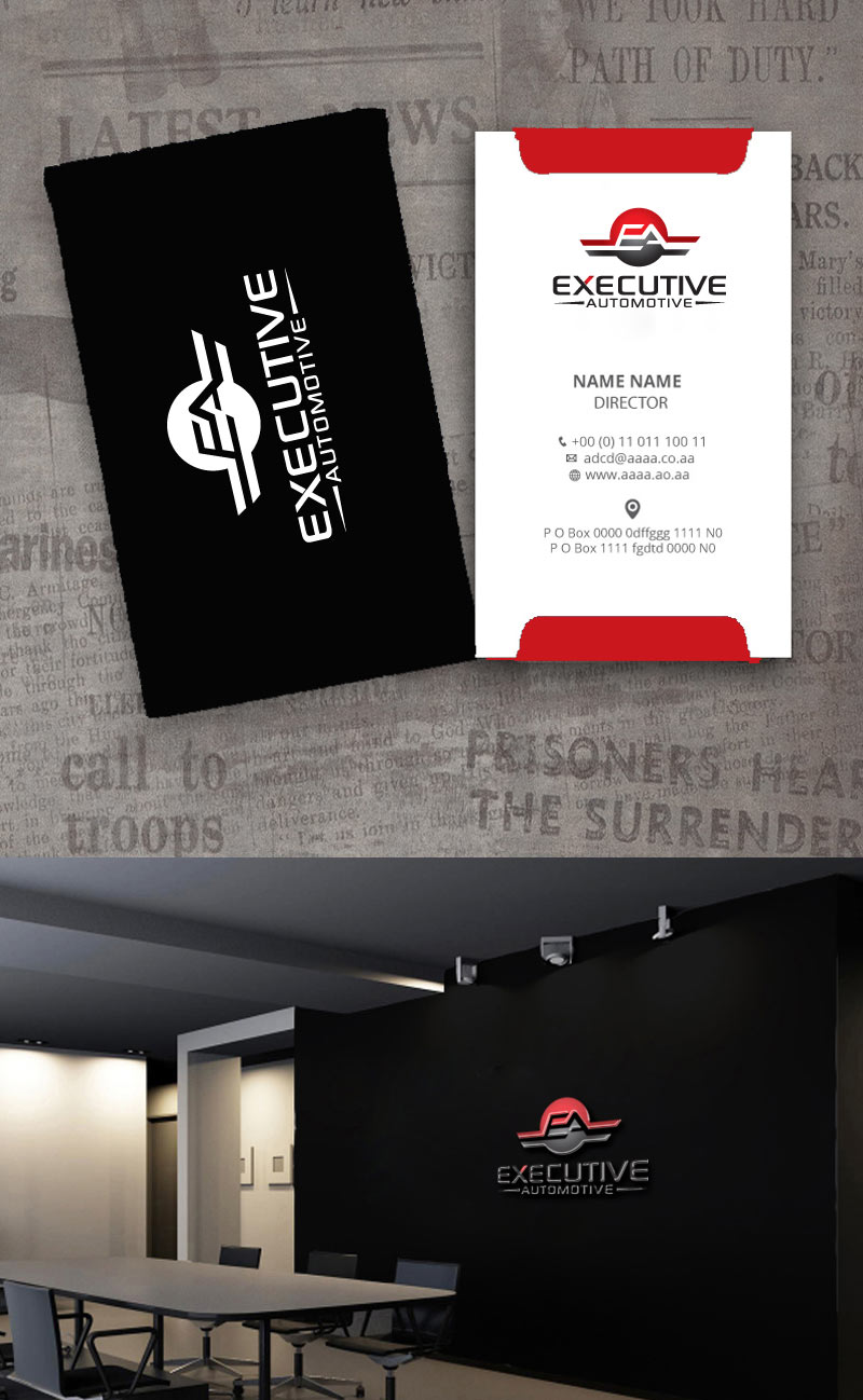 Logo Design by zebronicgraphic for Executive Automotive Shop | Design #18258161