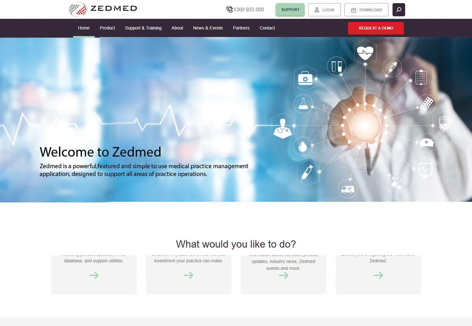 Web Design by ColorDrops for Medical One Group | Design #18280774