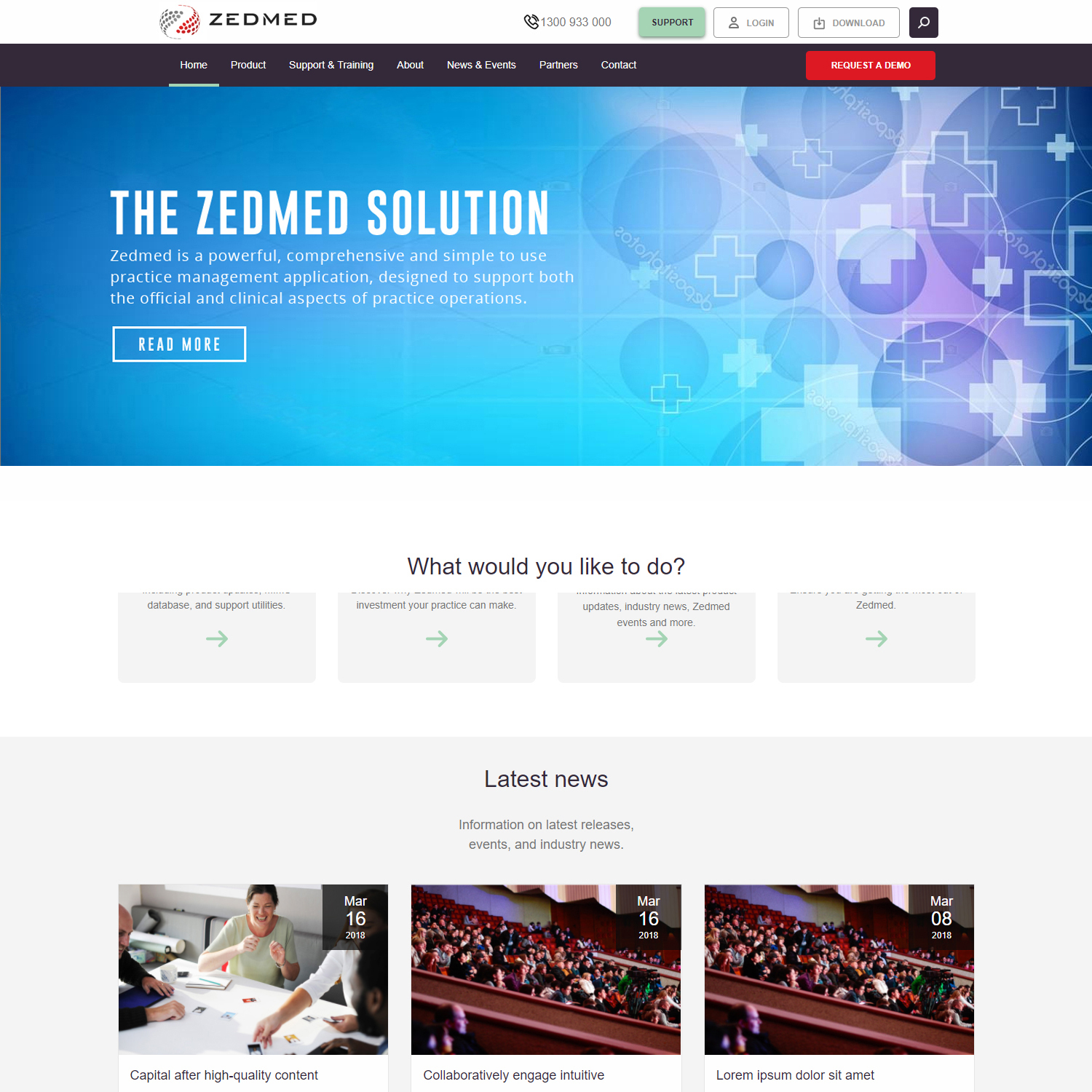 Web Design by Sujit Banerjee for Medical One Group | Design #18266157