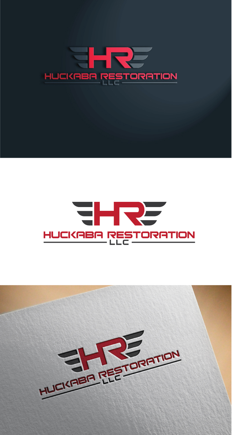Diseño de Logo por sponix para Huckaba Restoration LLC  | Diseño #18265479