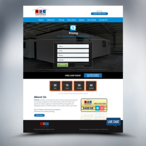 Landing Page Design by cahkuli