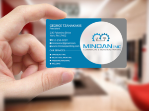 Visitenkarten-Design von Creations Box 2015 für Minoan Inc | Design: #18278989
