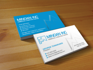 Visitenkarten-Design von Creations Box 2015 für Minoan Inc | Design: #18278990