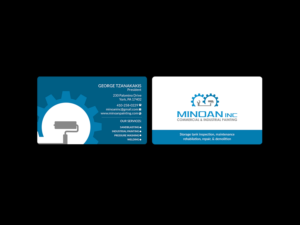 Business Card Design by Creations Box 2015 for Minoan Inc | Design: #18278995