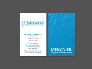 Business Card Design by Creations Box 2015 for Minoan Inc | Design: #18278998