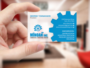 Business Card Design by Creations Box 2015 for Minoan Inc | Design: #18309581