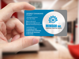 Business Card Design by Creations Box 2015 for Minoan Inc | Design: #18309582